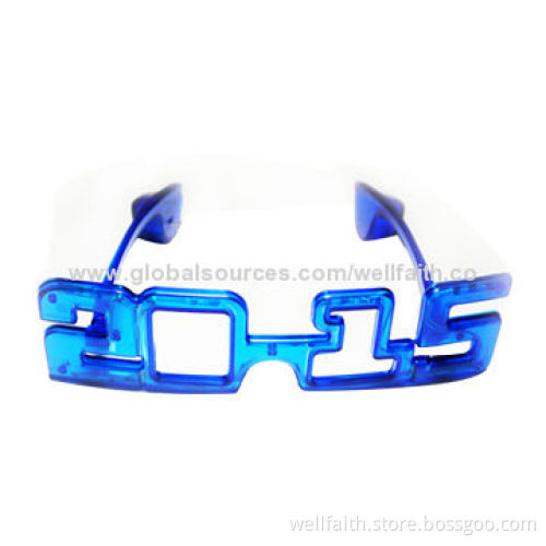 Funky 2015 LED flashing party glasses